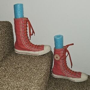 Converse High Top Mid Calf Sneakers